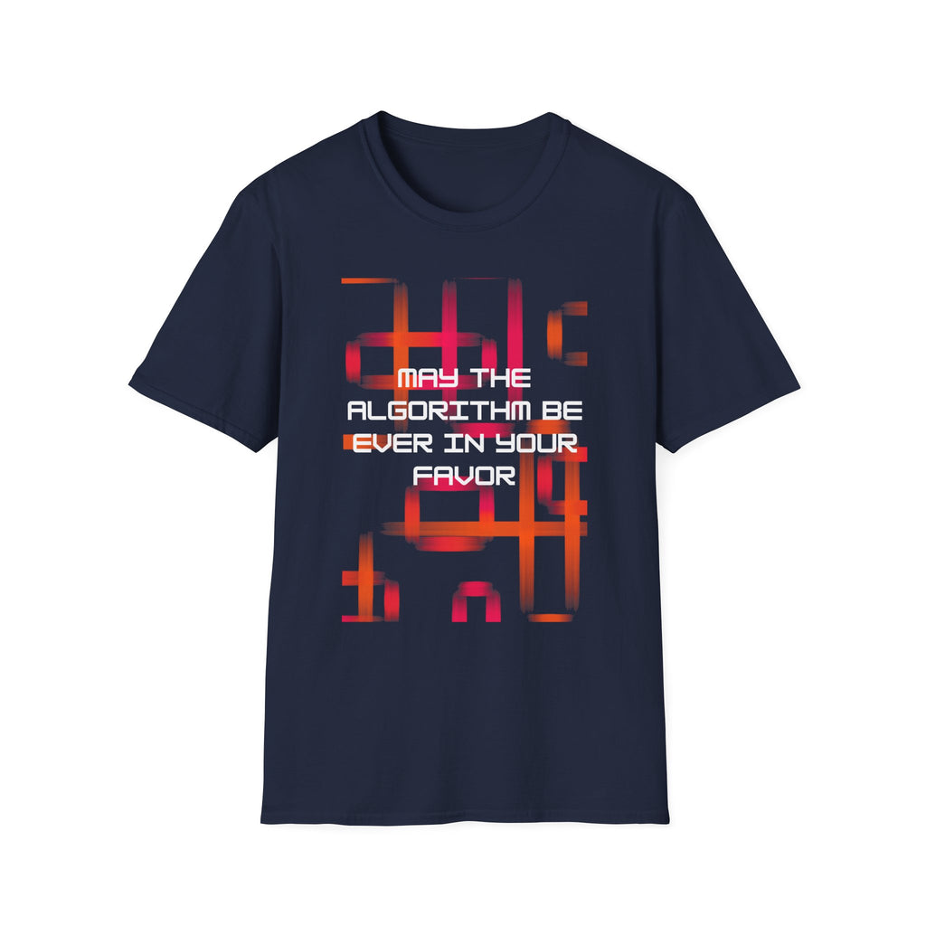 May the Algorithm Be Ever in Your Favor Tech Graphic Tee - Mutantur Labs LLC