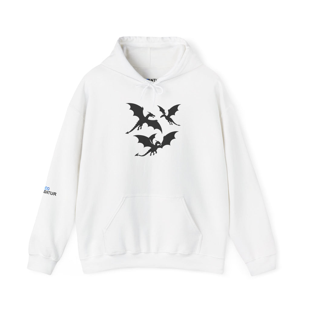 Mystical Dragon Sweatshirt — Unisex Hoodie for Gamers and Fantasy Fans - Mutantur Labs LLC