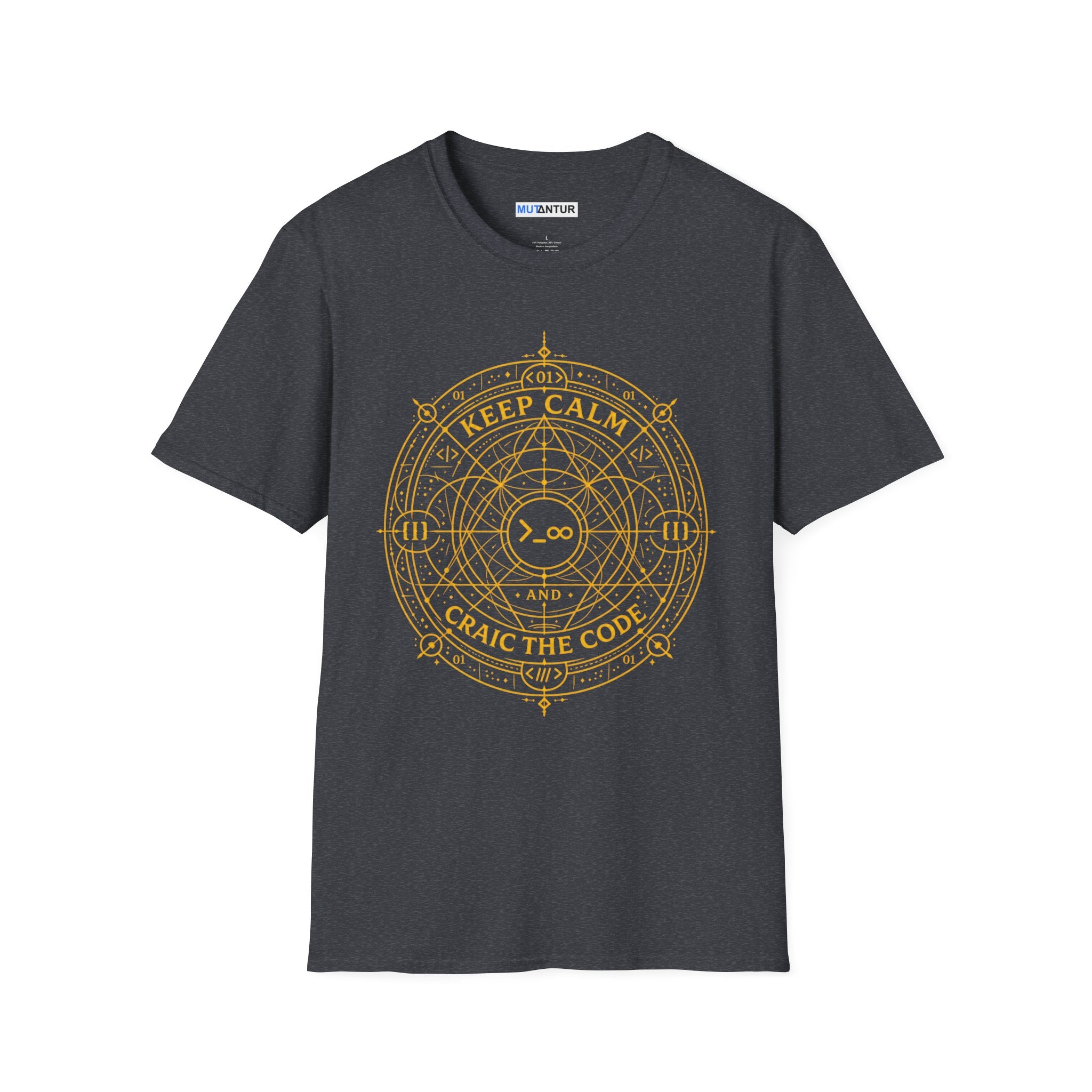 Keep Calm and Craic the Code Graphic Tee - Mutantur Labs LLC