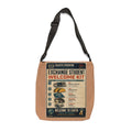 Retro Exchange Student Welcome Kit alien tote bag with emergency tacos, universal translator, human phrasebook, emotional support cat, and Welcome to Earth text