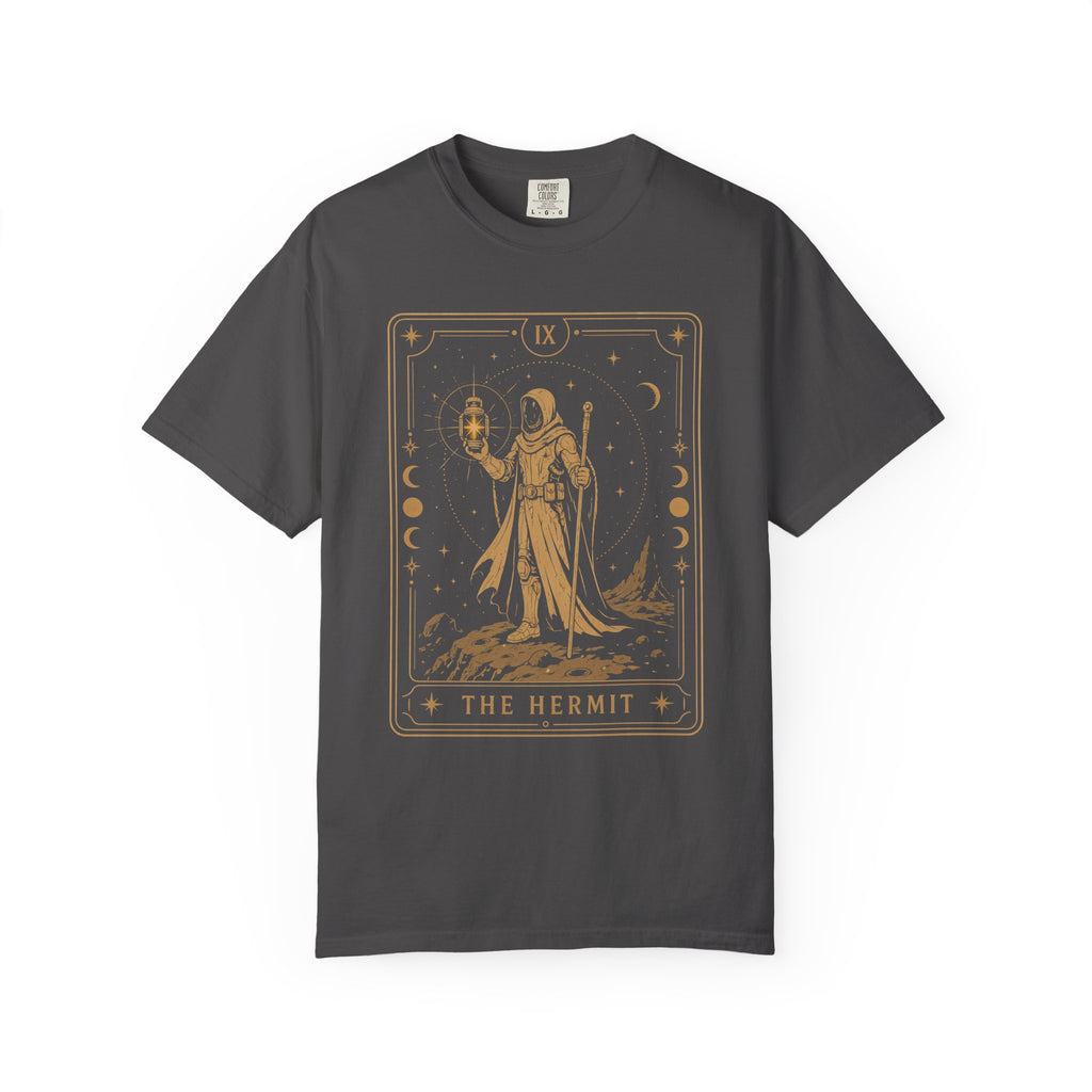 The Hermit Tarot T-Shirt | Comfort Colors Sci-Fi Tarot Graphic Tee