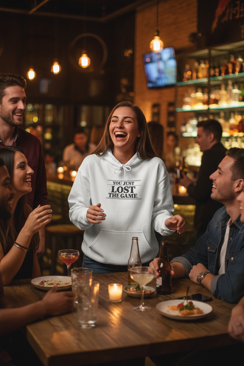 You Just Lost The Game Hoodie Funny Internet Meme Pullover Sweatshirt - Mutantur Labs LLC