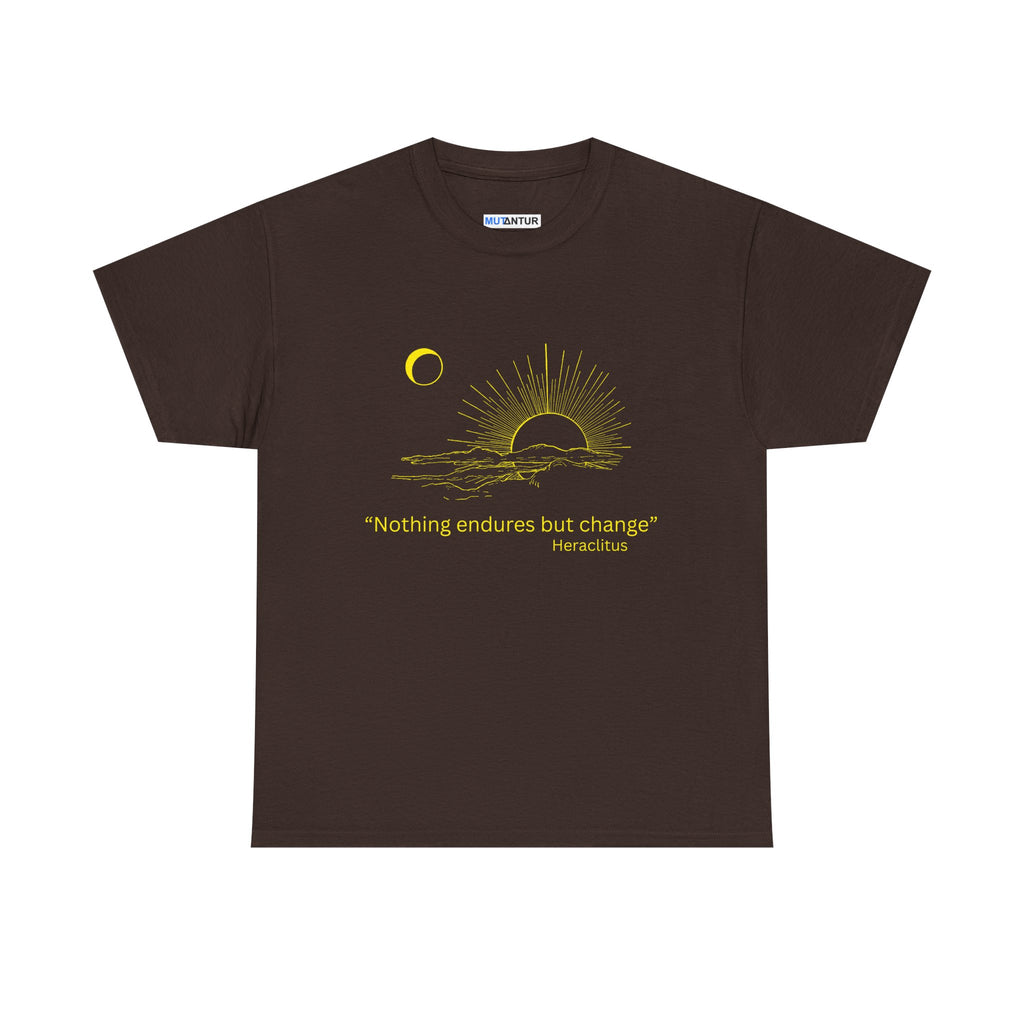 Nothing Endures but Change T-Shirt | Philosophical Quote Graphic Tee - Mutantur Labs LLC