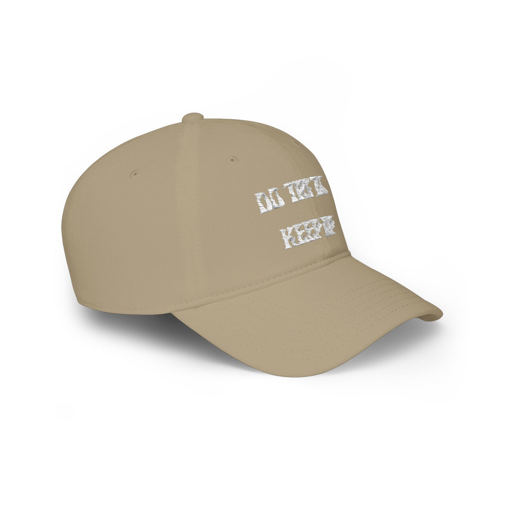 Do Try To Keep Up Baseball Cap — Red Casual Embroidered Statement Hat - Mutantur Labs LLC