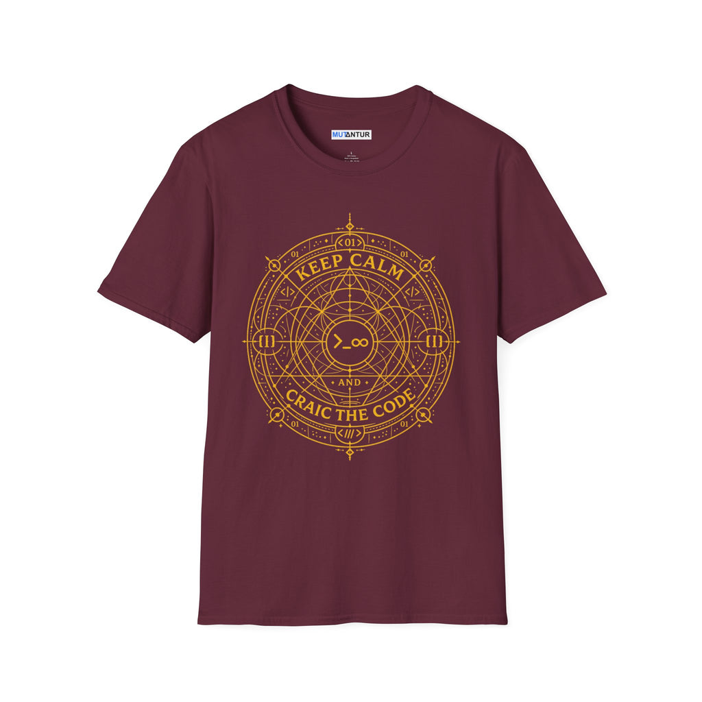 Keep Calm and Craic the Code Graphic Tee - Mutantur Labs LLC