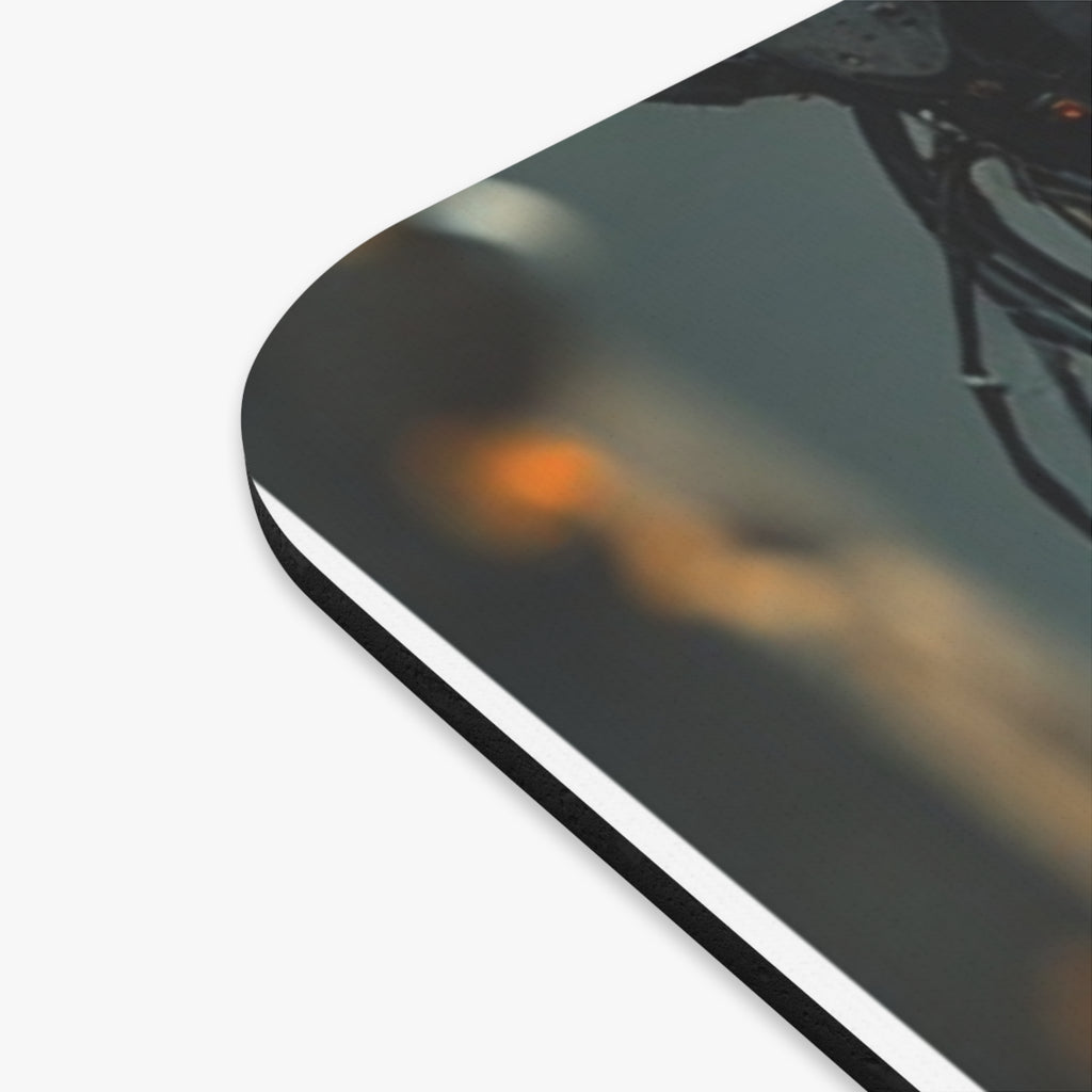 Robot Butterfly Mouse Pad | Futuristic Desk Accessory for Gaming, Home Office & Tech Lover Gifts - Mutantur Labs LLC