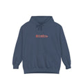 I hate it here, minimalist text design Comfort Colors hoodie - Mutantur Labs LLC