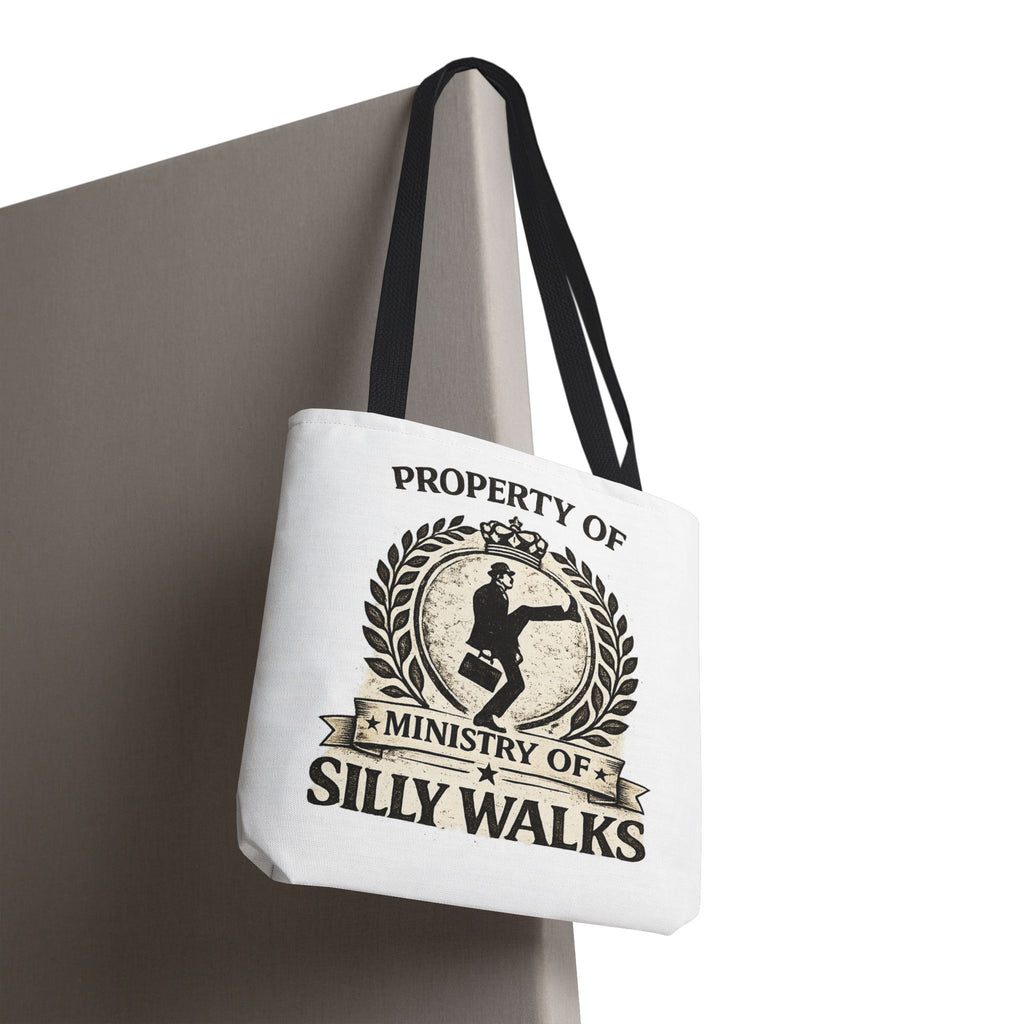 Ministry of Silly Walks Eco Friendly tote bag - Mutantur Labs LLC
