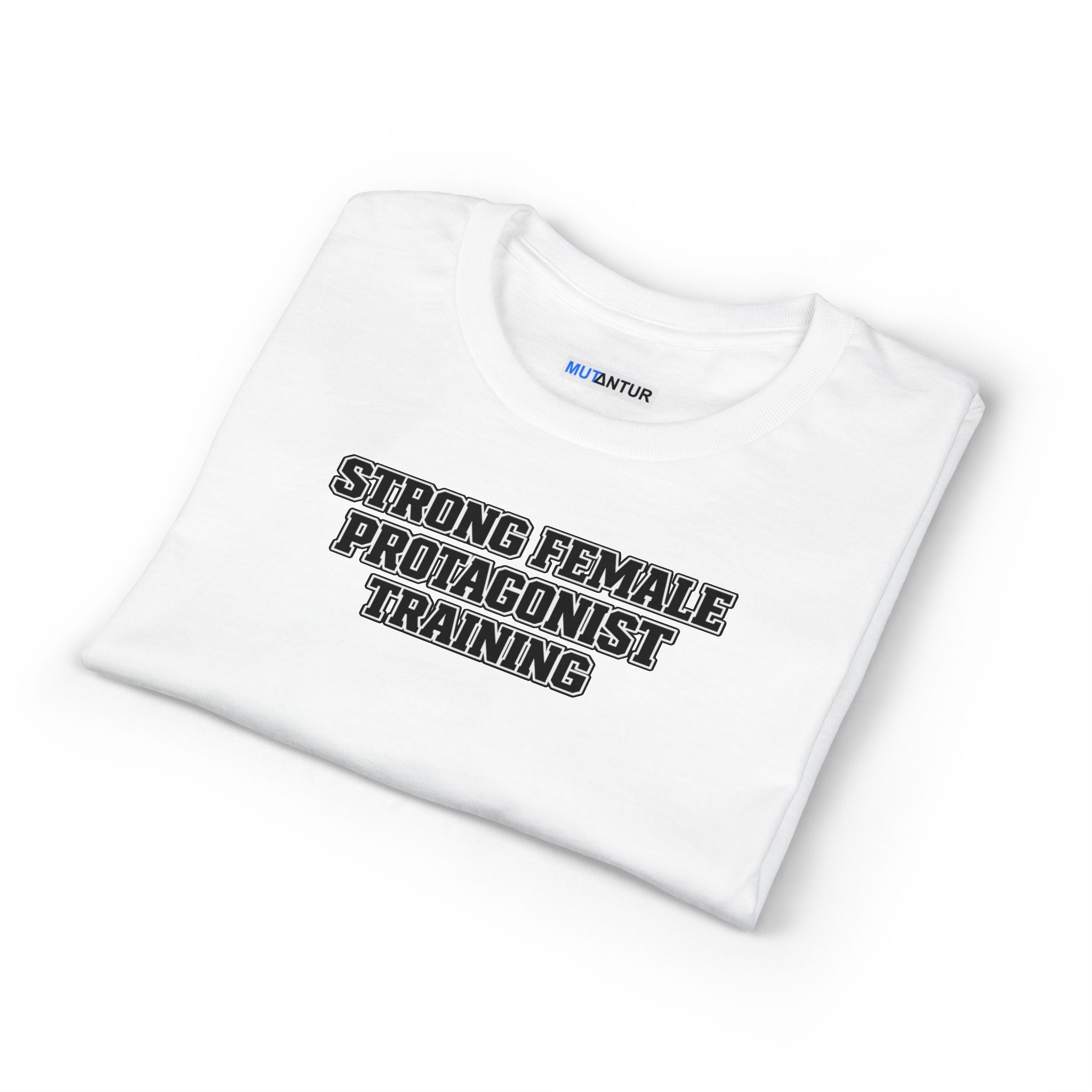 Strong Female Protagonist Training T-Shirt — Funny Fantasy Workout Graphic Tee