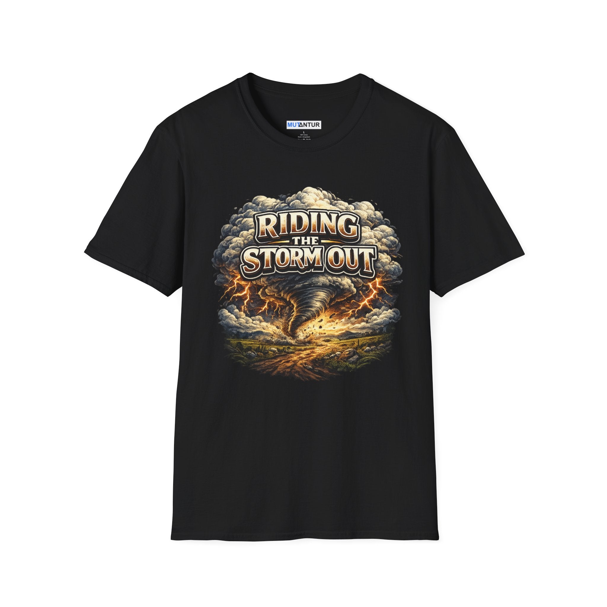 Riding the Storm Out T-Shirt | Resilient Graphic Tee - Mutantur Labs LLC