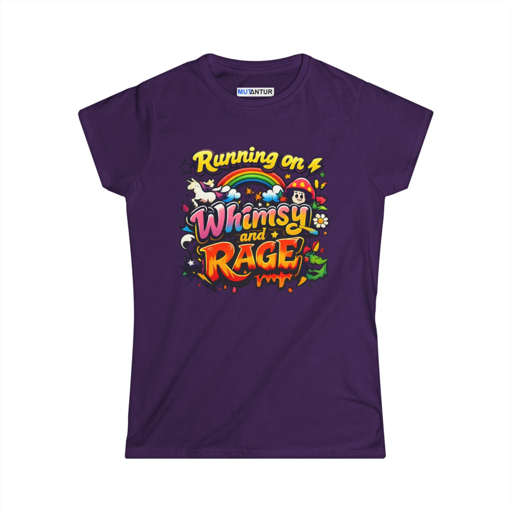 Running on Whimsy and Rage Tee - Mutantur Labs LLC