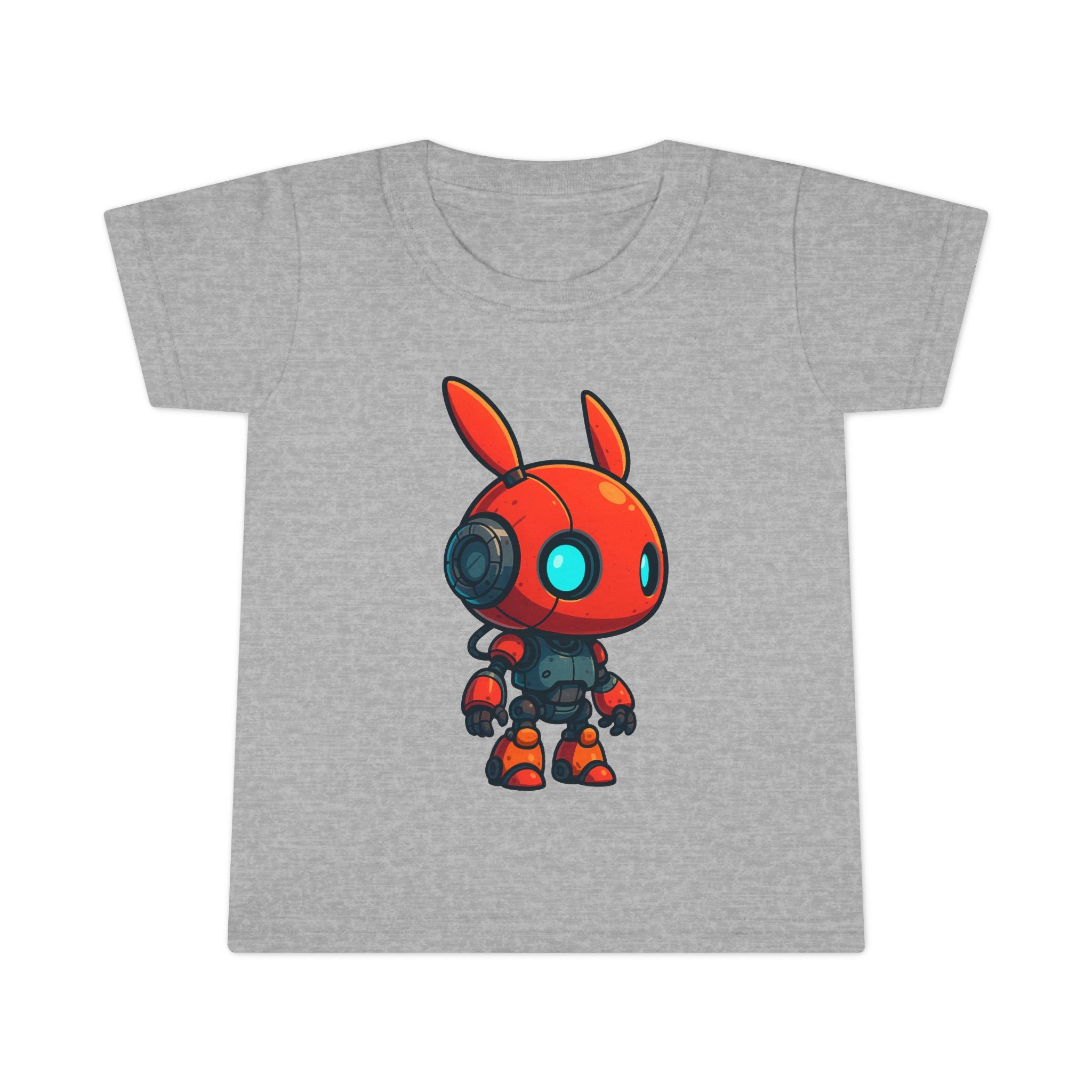 Happy RobotToddler T-shirt | Cute Sci-Fi Bunny Robot, Kids Tee - Mutantur Labs LLC