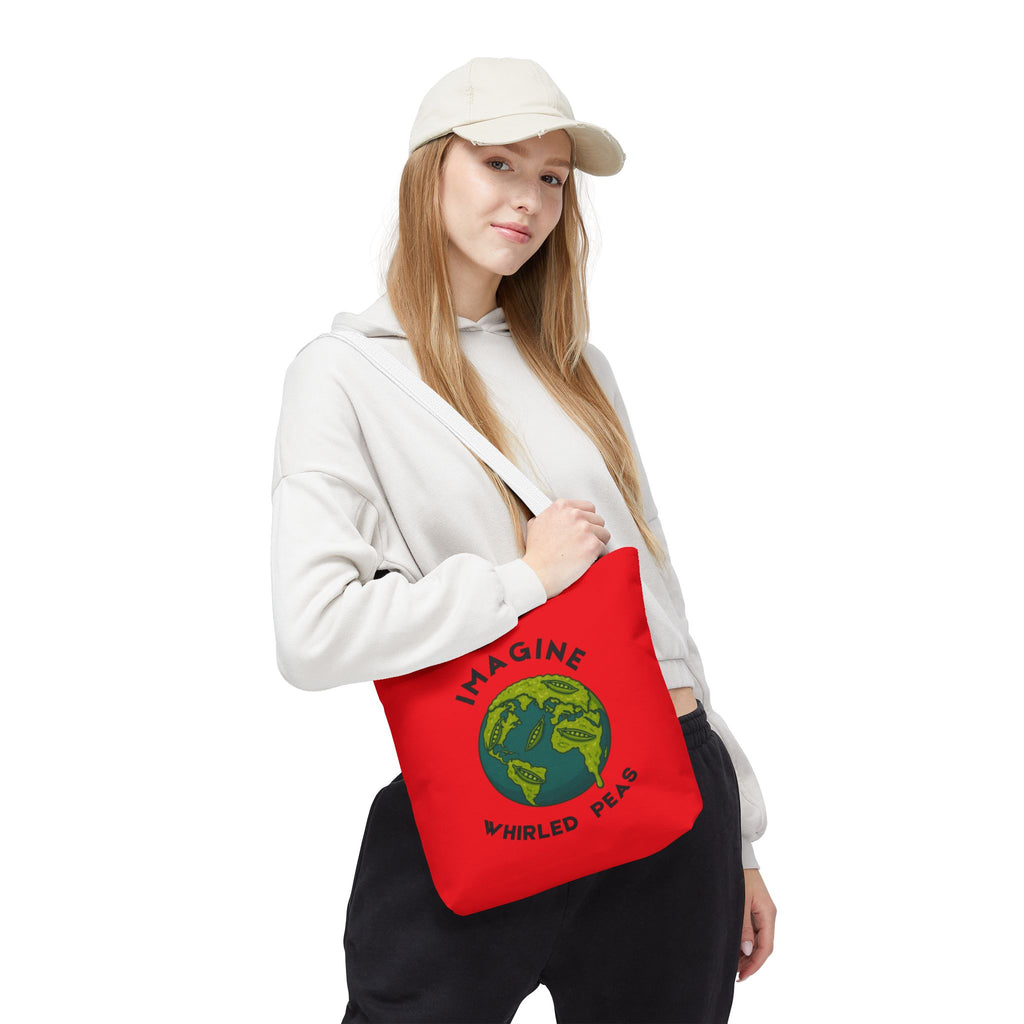 Imagine Whirled Peas Eco-Friendly Tote Bag - Mutantur Labs LLC