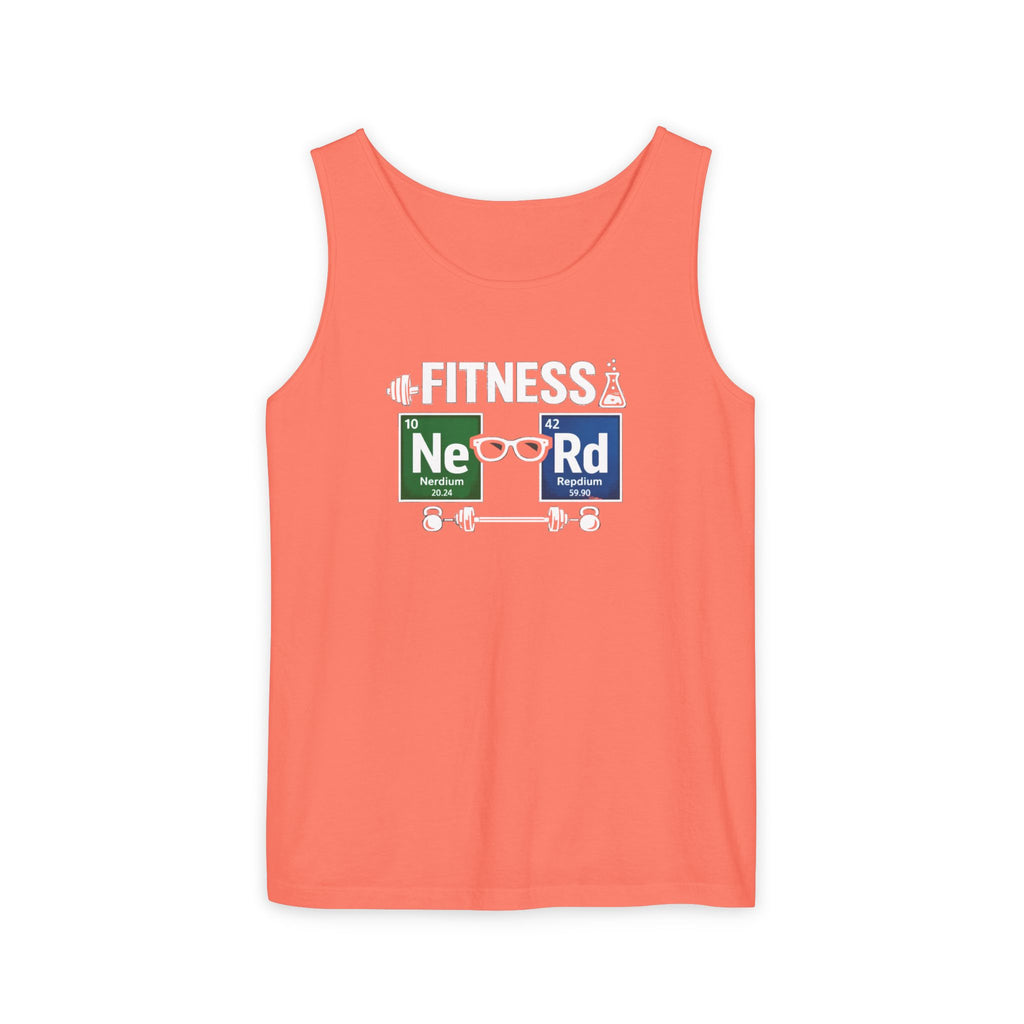 Geeky 'NeRd' Periodic Table Tank Top — Science & Fitness Nerd Graphic Tank - Mutantur Labs LLC