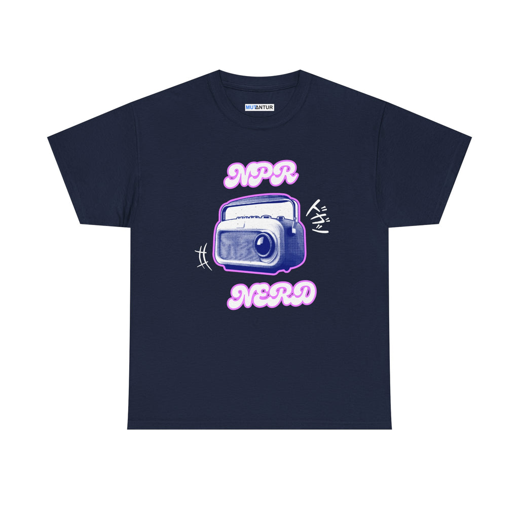 NPR Nerd T-Shirt | Retro Radio Graphic Tee - Mutantur Labs LLC