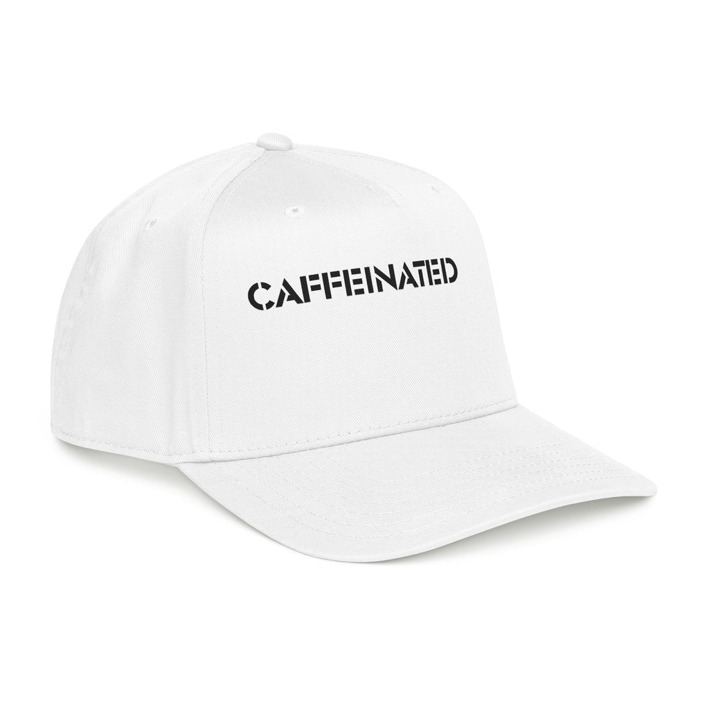 Caffeinated Mid Profile Baseball Cap |Coffee Lover Hat - Mutantur Labs LLC