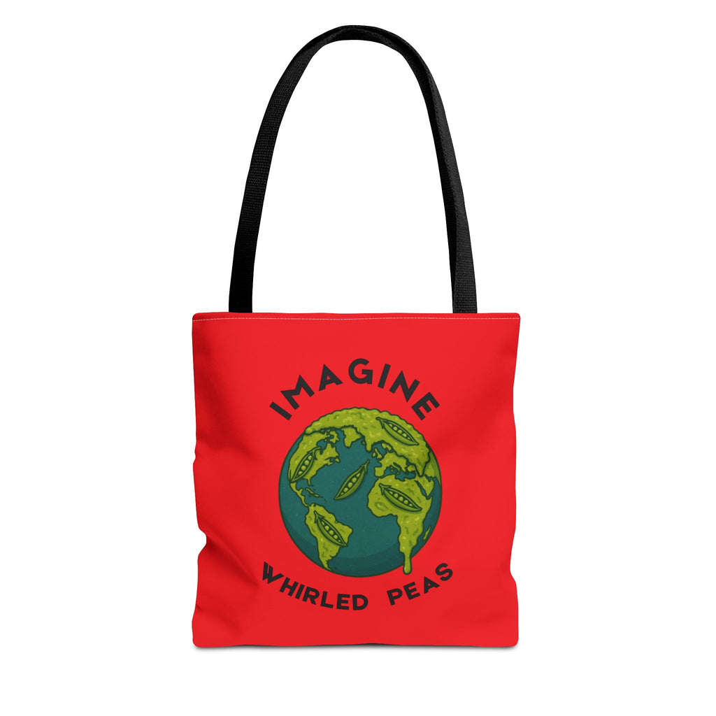 Imagine Whirled Peas Eco-Friendly Tote Bag - Mutantur Labs LLC