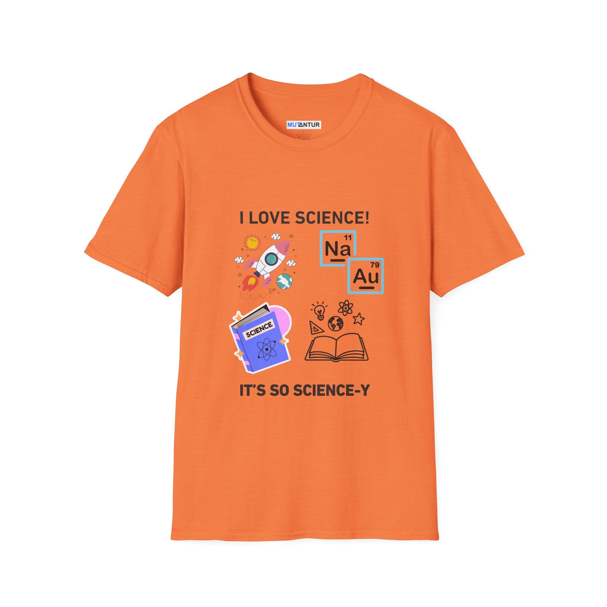 I Love Science T-Shirt | Funny Science-y Graphic Tee - Mutantur Labs LLC