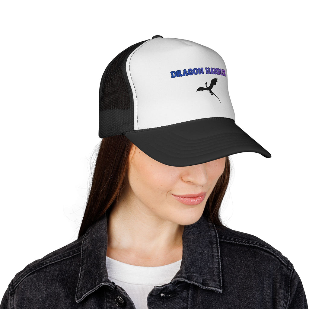 Dragon Handler Trucker Cap with Dragon Silhouette - Mutantur Labs LLC