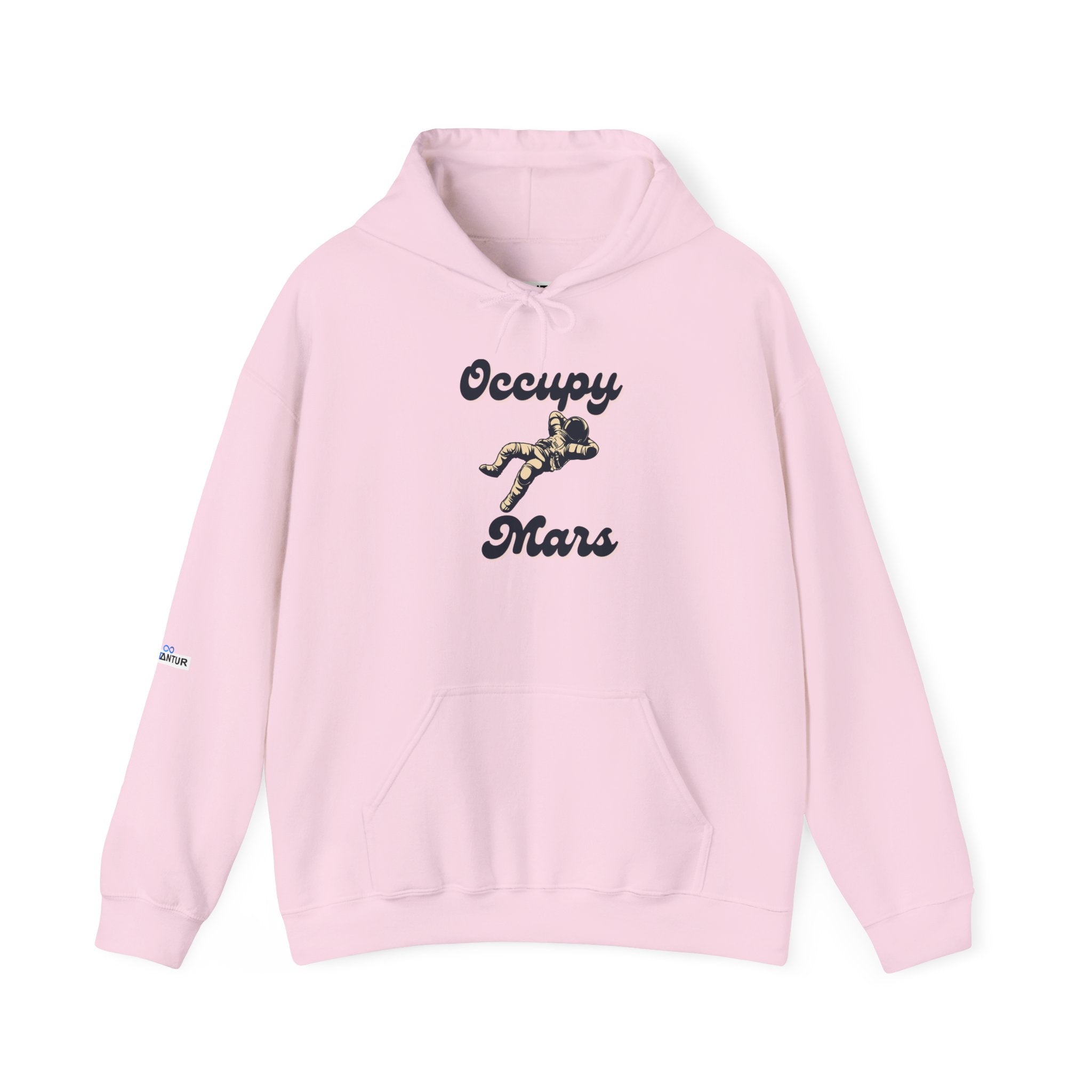 Occupy Mars Casual Statement Hoodie -, Unisex Sweatshirt - Mutantur Labs LLC