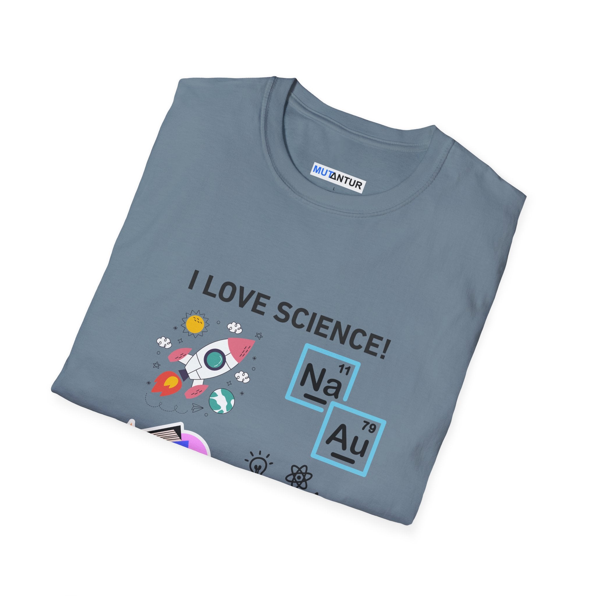 I Love Science T-Shirt | Funny Science-y Graphic Tee - Mutantur Labs LLC