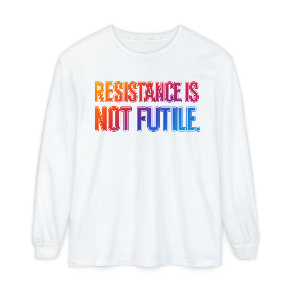 Resistance Is Not Futile Long Sleeve Tee – Rally for Freedom Shirt
