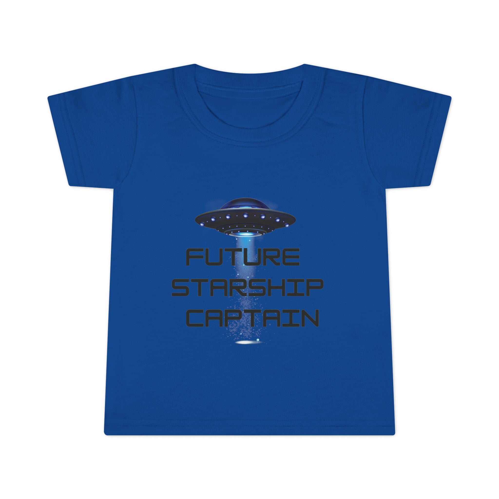 Future Starship Captain Toddler T-Shirt – Space Adventure Kids Tee - Mutantur Labs LLC