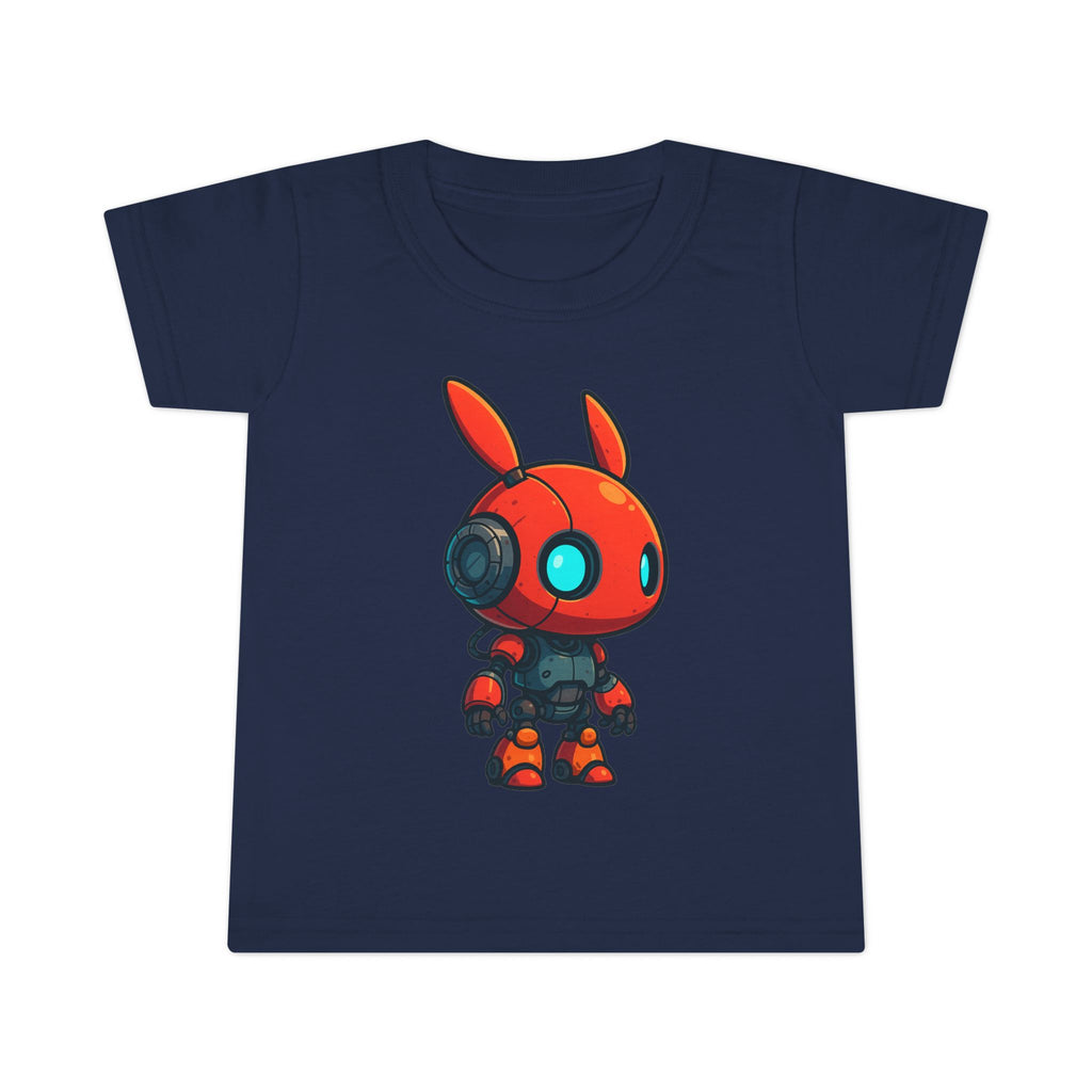 Happy RobotToddler T-shirt | Cute Sci-Fi Bunny Robot, Kids Tee - Mutantur Labs LLC