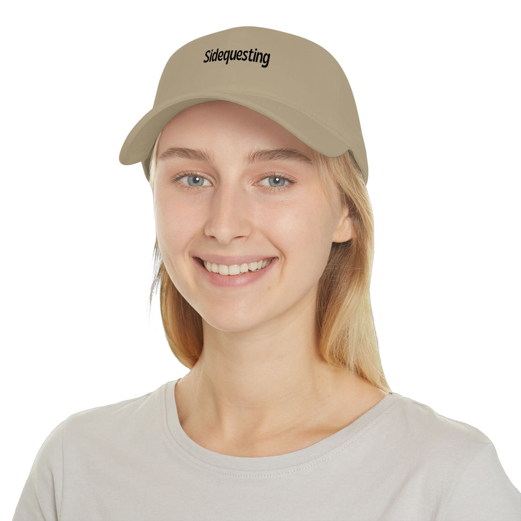 Sidequesting Baseball Cap — Low Profile Dad Hat for Gamers - Mutantur Labs LLC