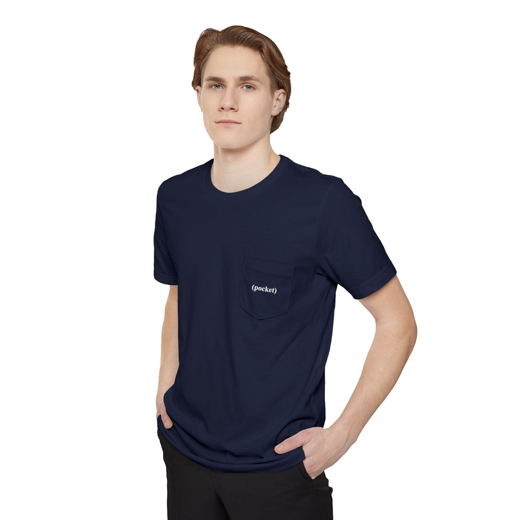 Pocket (pocket) T-Shirt | Minimalist funny Dad Pocket Shirt - Mutantur Labs LLC