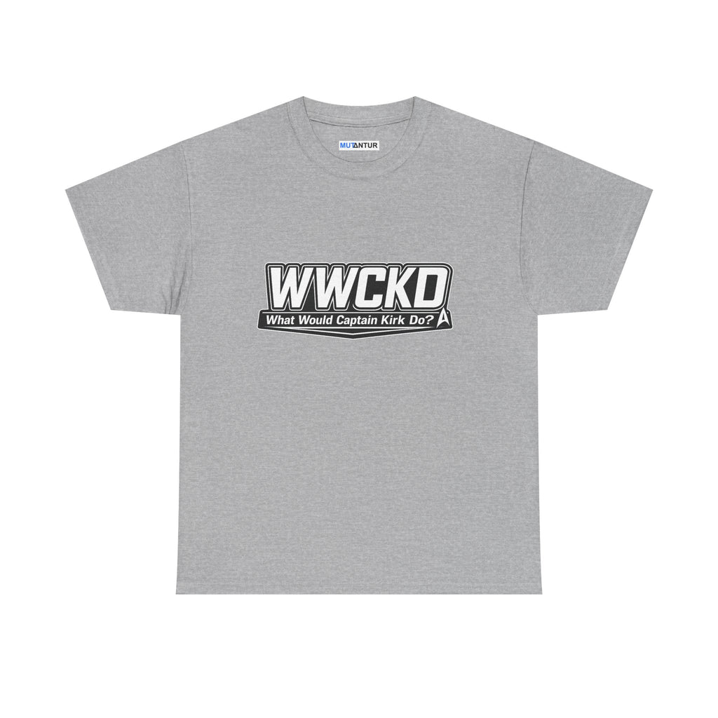 WWCKD T-Shirt | What Would Captain Kirk Do Sci-Fi Tee - Mutantur Labs LLC