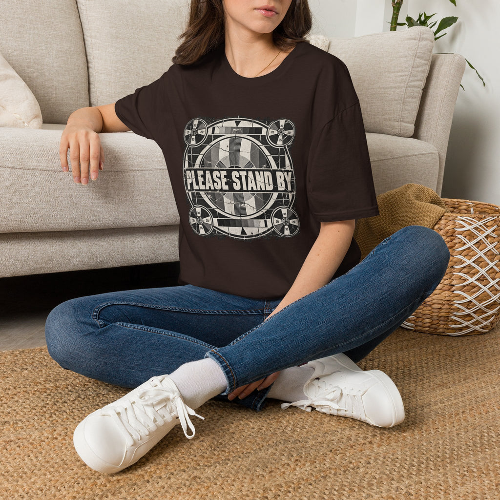 Please Stand By Vintage Test Pattern T-Shirt