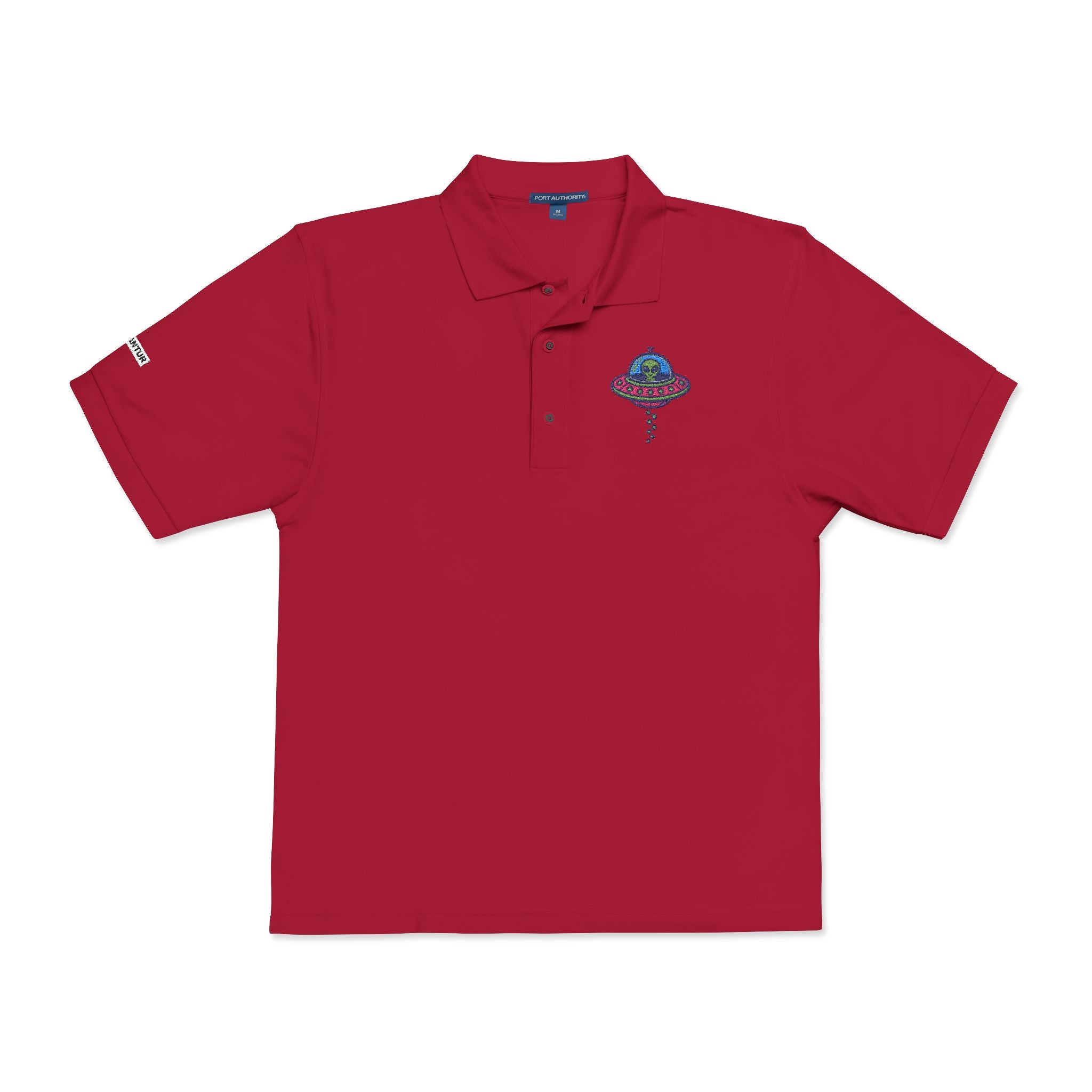 Colorful UFO Embroidered Polo - Mutantur Labs LLC