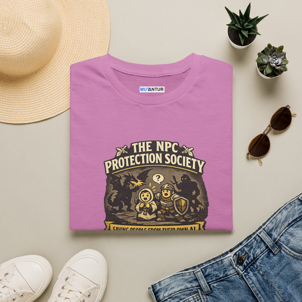 The NPC Protection Society Vintage Gaming Tee