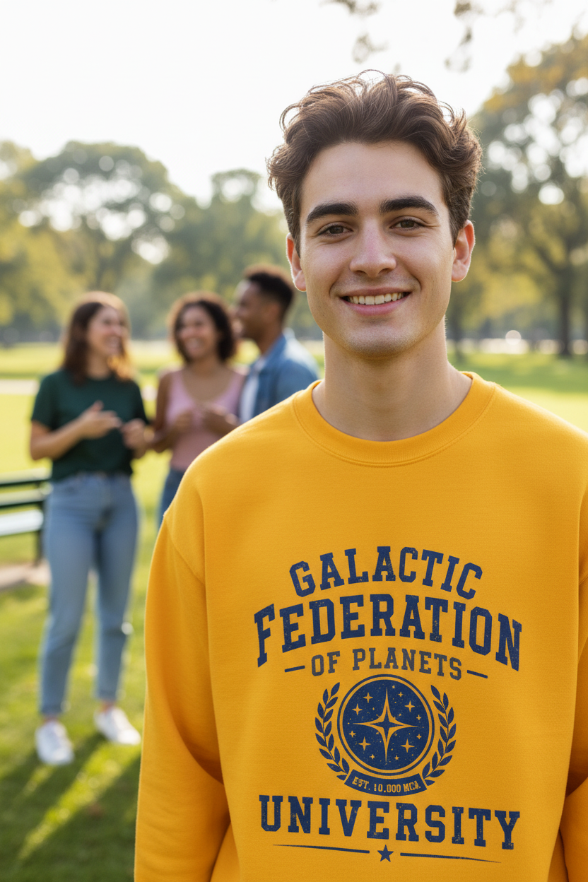 Galactic Federation University Crewneck Sweatshirt