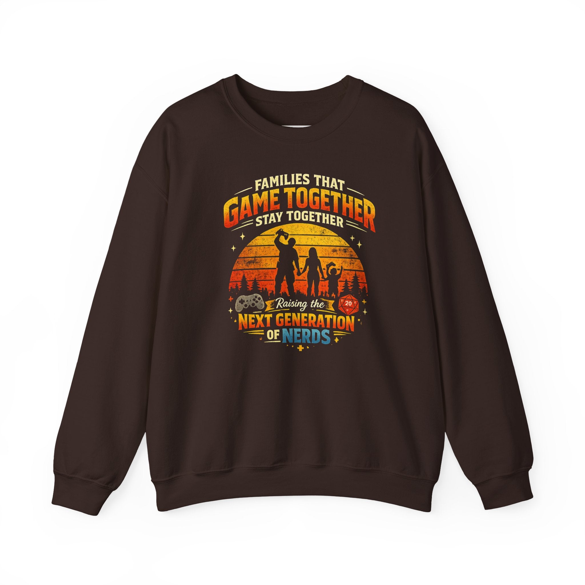 Families That Game Together Stay Together Sweatshirt - Mutantur Labs LLC