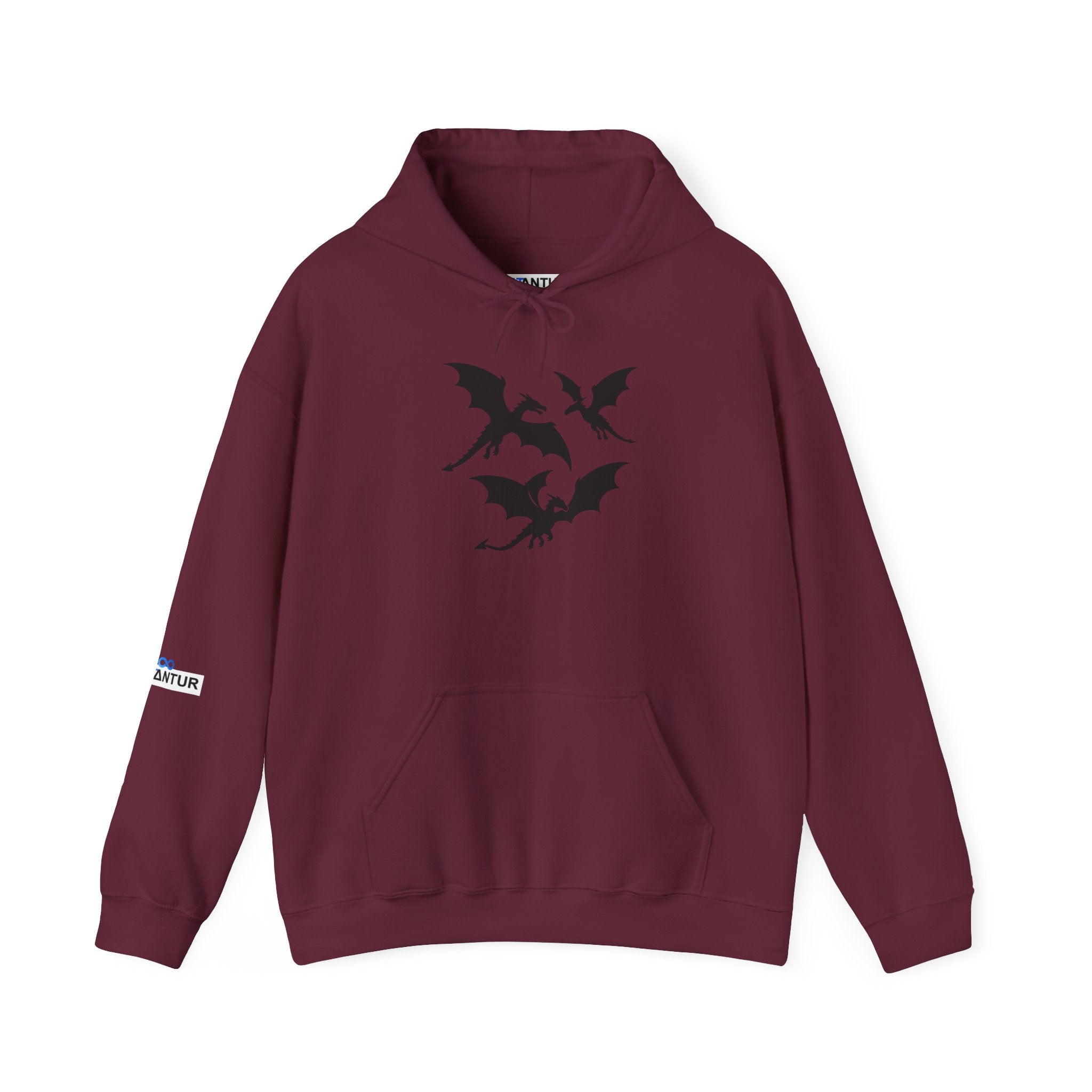 Mystical Dragon Sweatshirt — Unisex Hoodie for Gamers and Fantasy Fans - Mutantur Labs LLC
