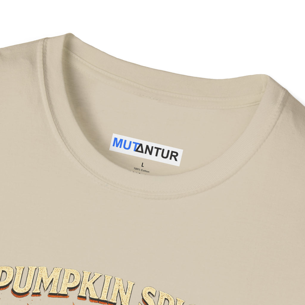 Pumpkin Spice Robot Halloween Graphic Tee
