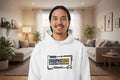 Compassion Is Advanced Technology Hoodie | Embroidered Futurist Pullover - Mutantur Labs LLC