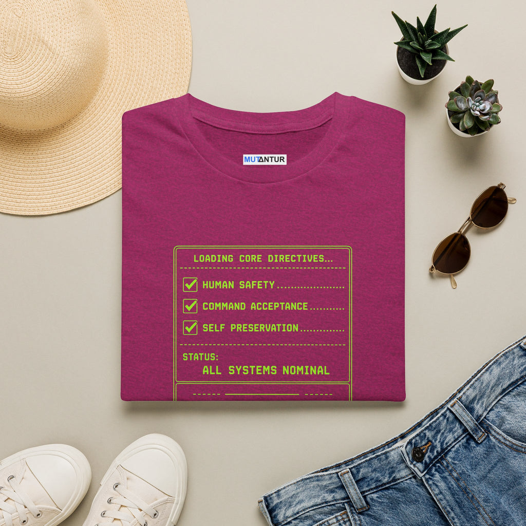"All Systems Nominal" Retro Console Checklist Tee