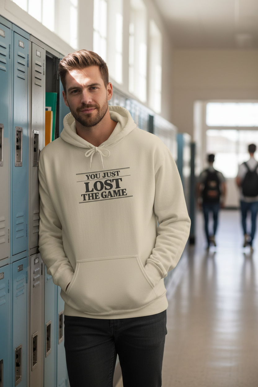 You Just Lost The Game Hoodie Funny Internet Meme Pullover Sweatshirt - Mutantur Labs LLC