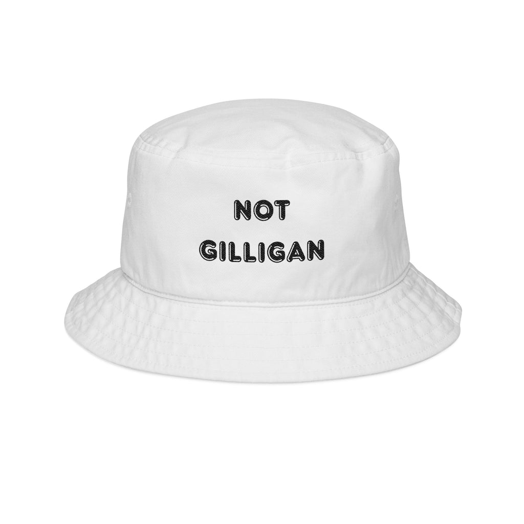 Not Gilligan Bucket Hat | Funny Embroidered Retro Hat - Mutantur Labs LLC