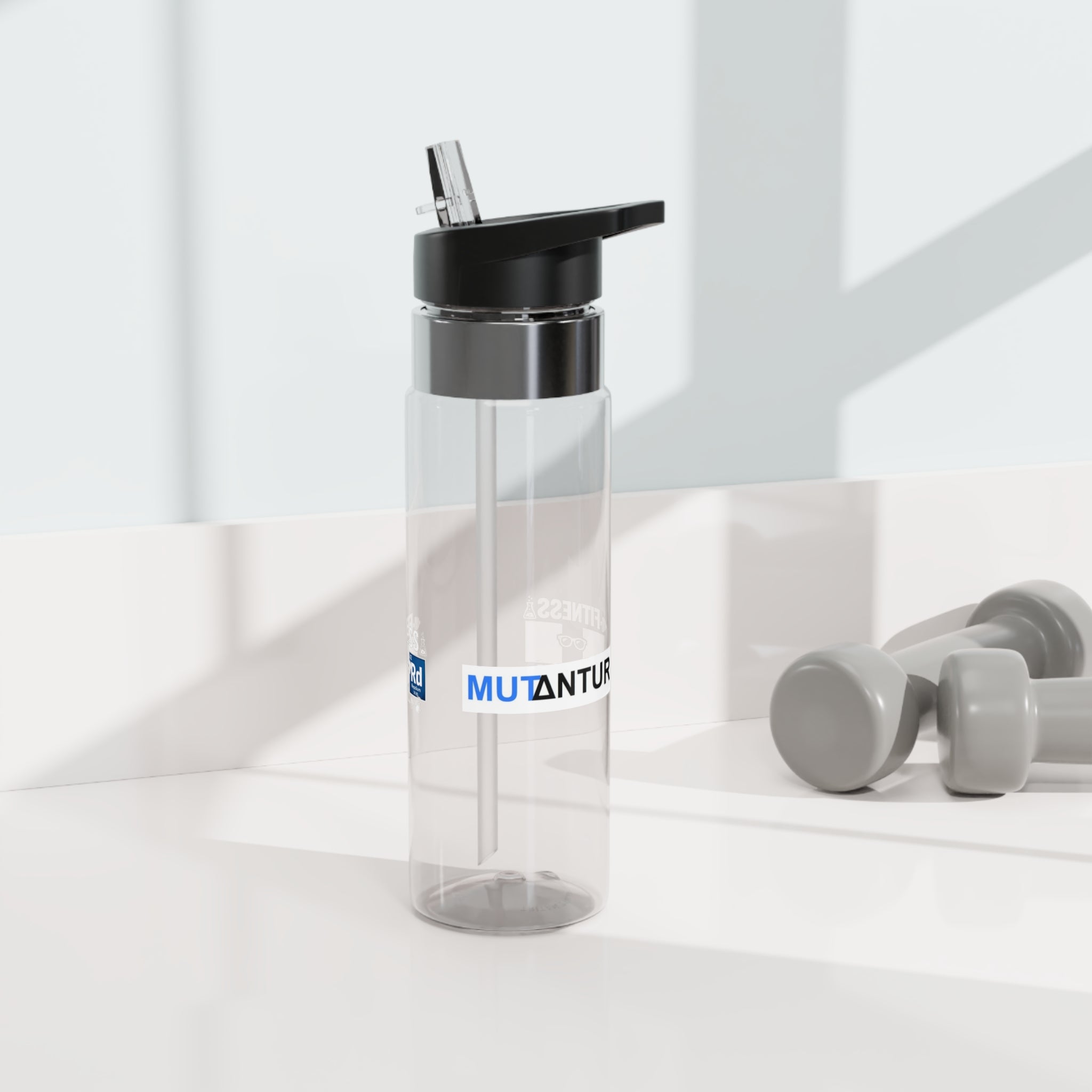 Fitness Nerd Sport Bottle — 20oz Tritan™ Water Bottle - Mutantur Labs LLC