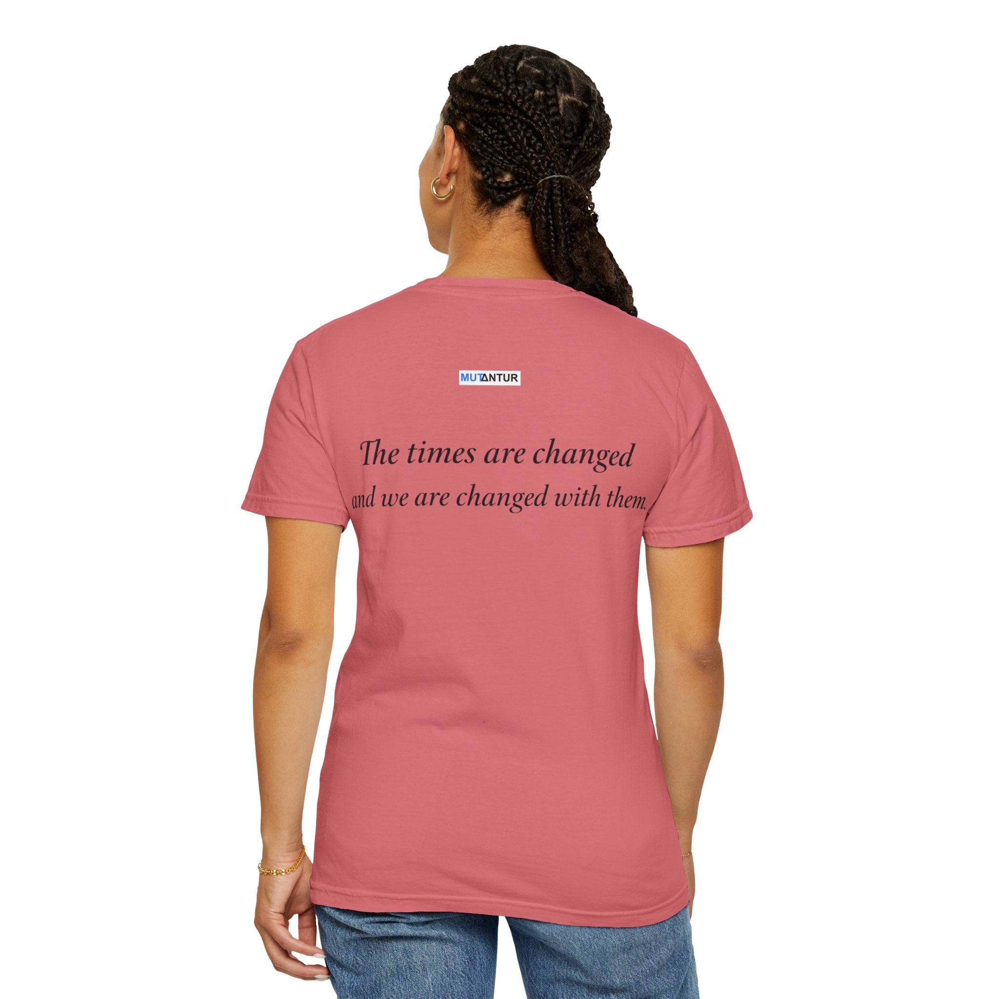 Tempora Mutantur T-Shirt | Latin Quote Comfort Colors Graphic Tee - Mutantur Labs LLC