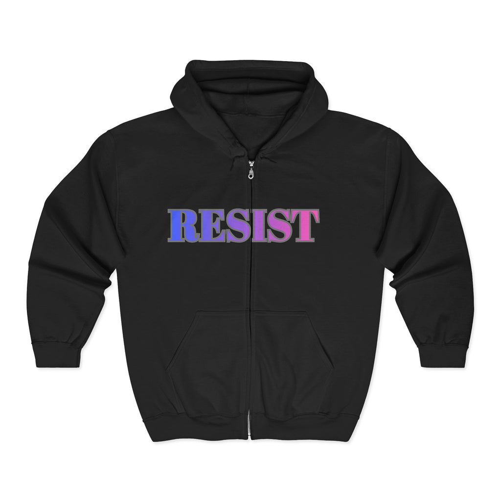 RESIST zip hooded sweatshirt Protest Gear - Mutantur Labs LLC
