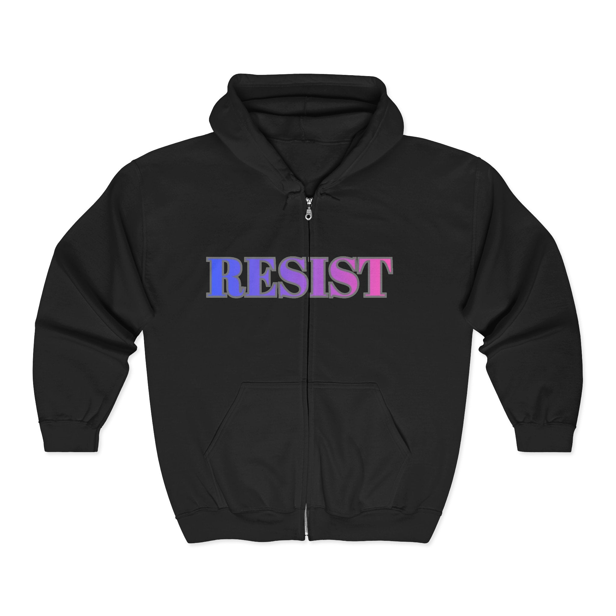 RESIST zip hooded sweatshirt Protest Gear - Mutantur Labs LLC