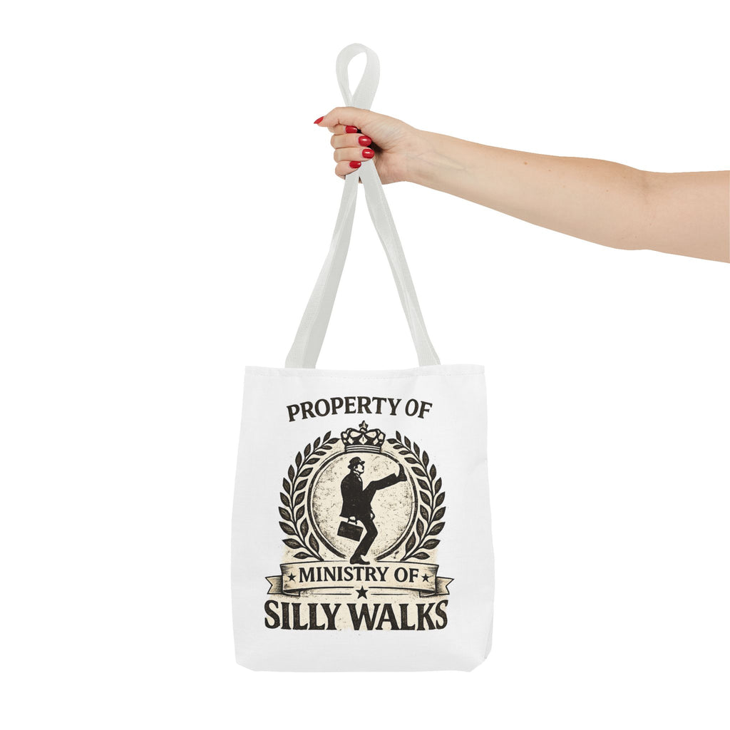 Ministry of Silly Walks Eco Friendly tote bag - Mutantur Labs LLC