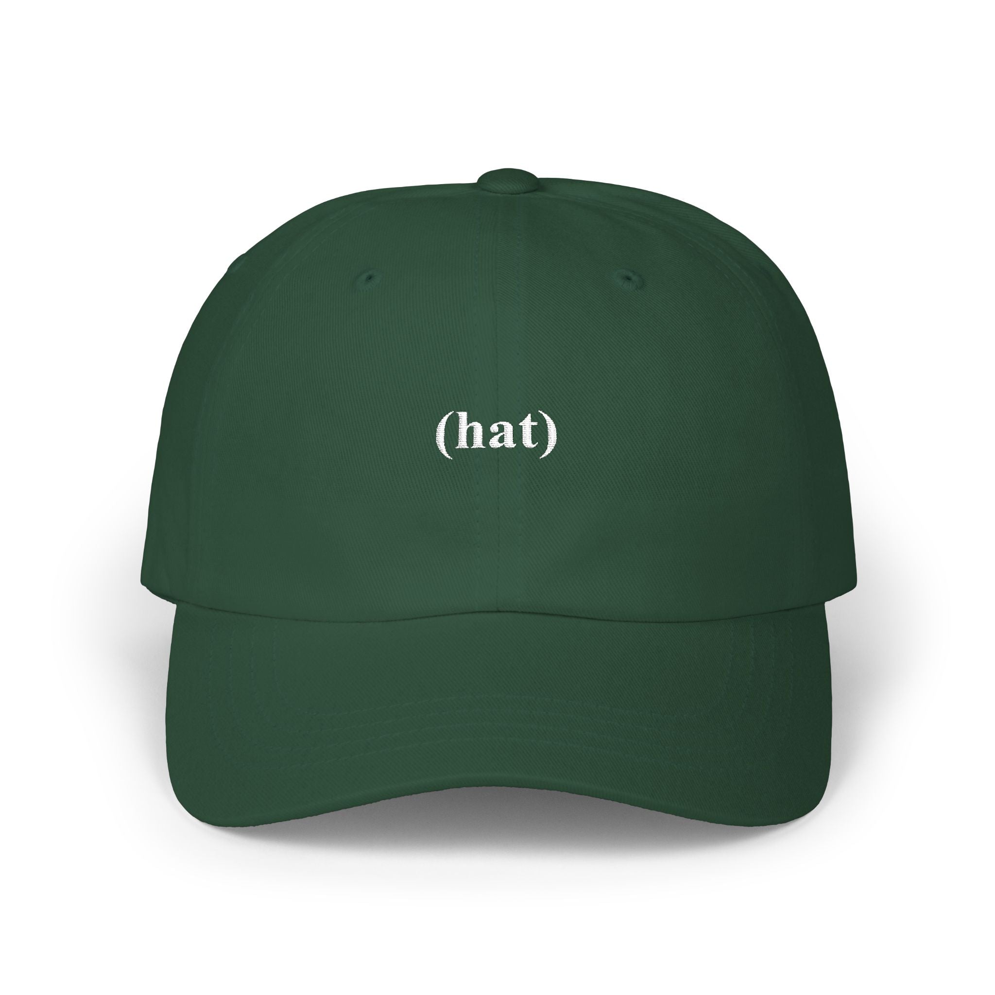(hat) Embroidered Dad Cap — Minimal Low Profile Baseball Hat - Mutantur Labs LLC