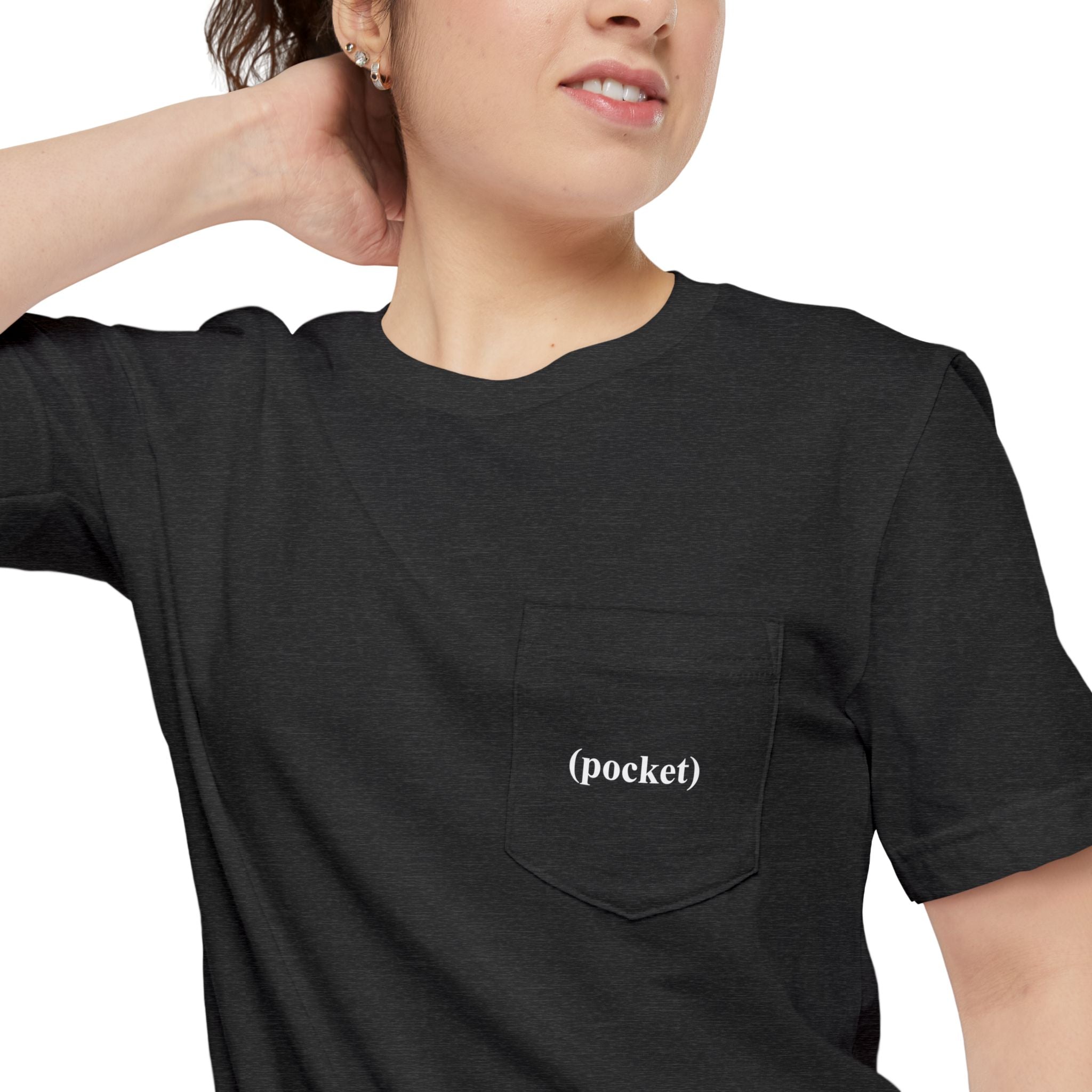 Pocket (pocket) T-Shirt | Minimalist funny Dad Pocket Shirt - Mutantur Labs LLC