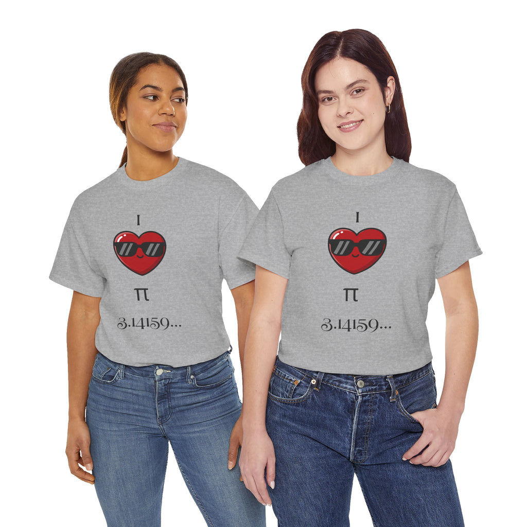 Pi Love T-Shirt — I π 3.14159... Math lover shirt - Mutantur Labs LLC
